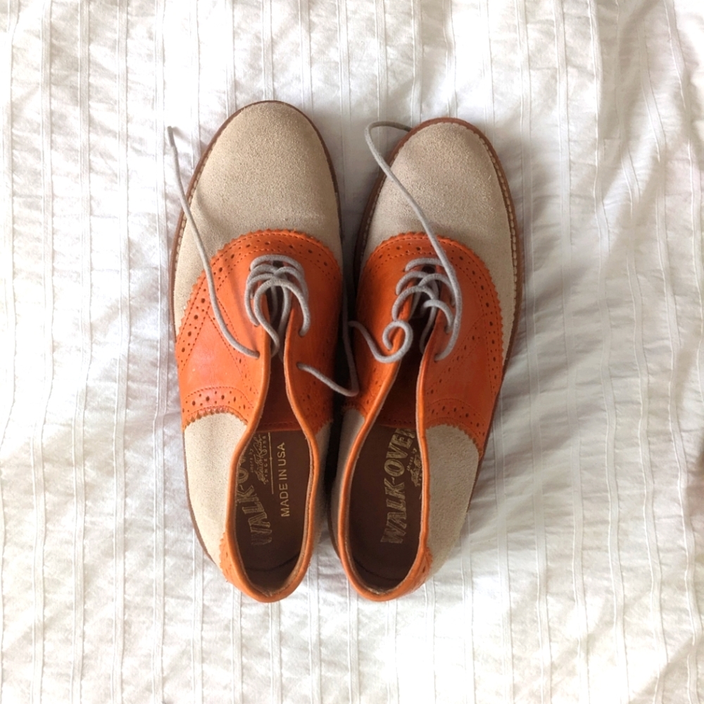 Walkover Oxford Saddle Shoes